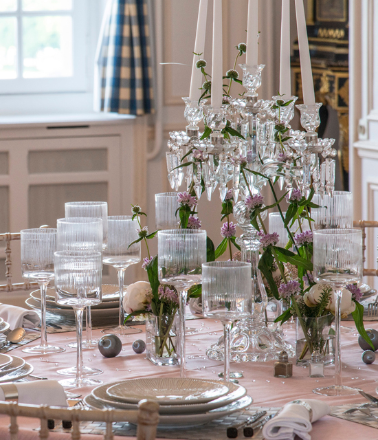 table décorée